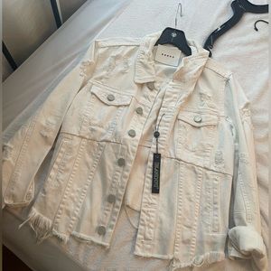 White Jean Jacket
